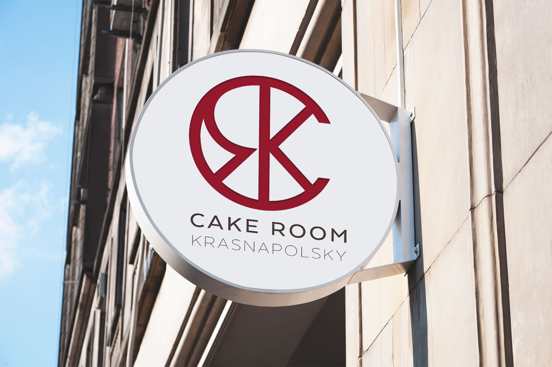 Cake Room Krasnapolsky Sign