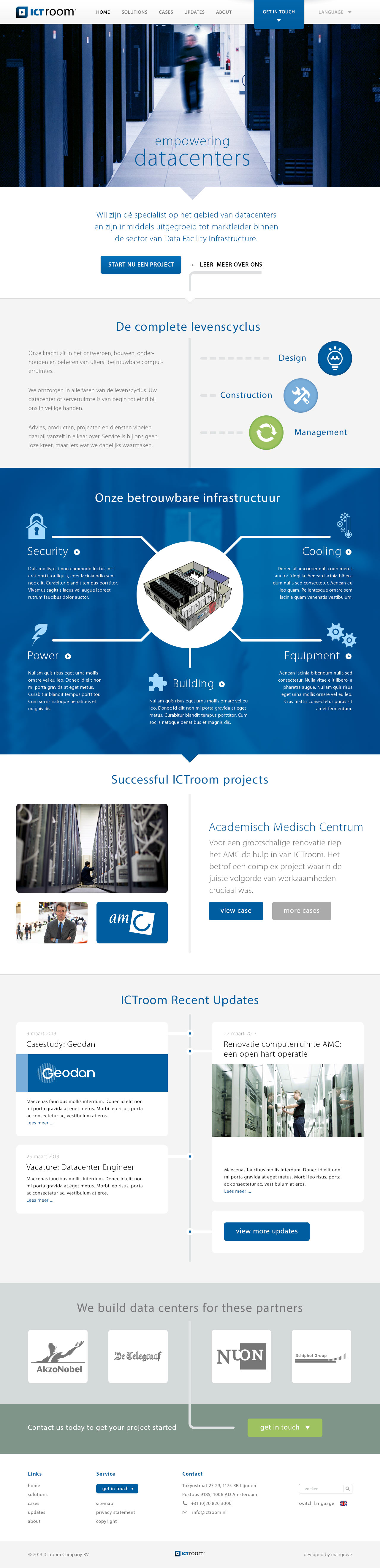 ICT Room Homepage