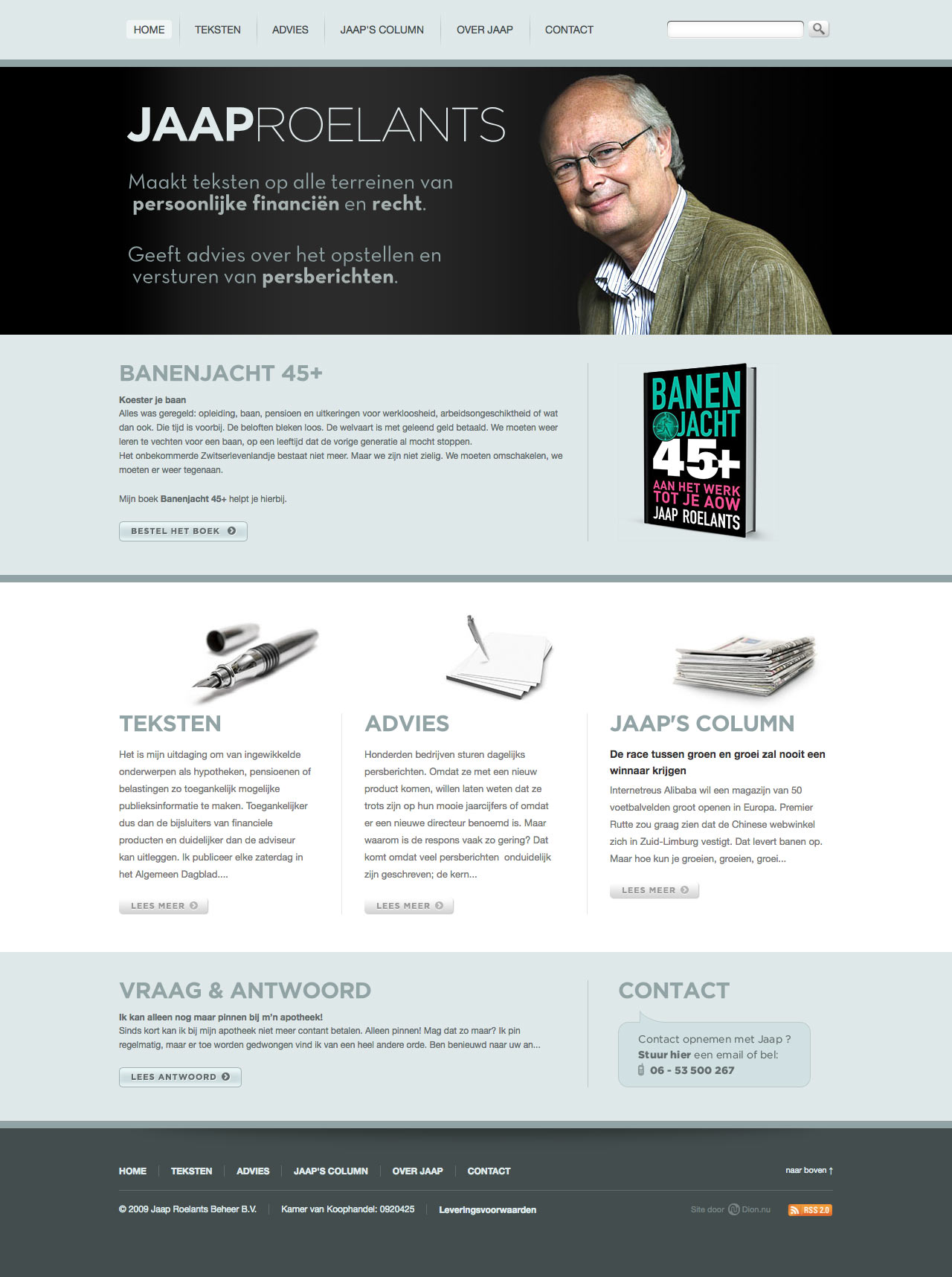Jaap Roelants Homepage