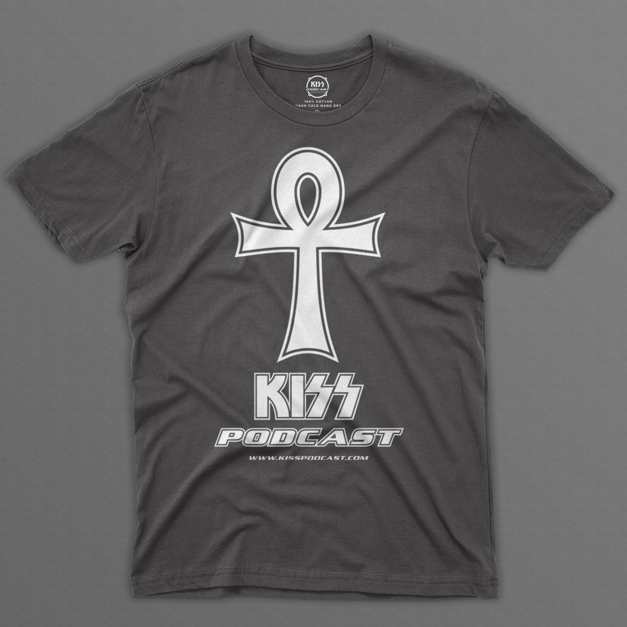 KISS Podcast Ankh T-Shirt