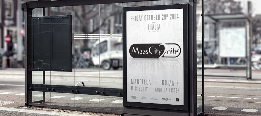 MaasCity2Nite Billboard
